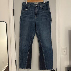 Everlane The Cheeky Bootcut Frayed Raw Hem Jeans